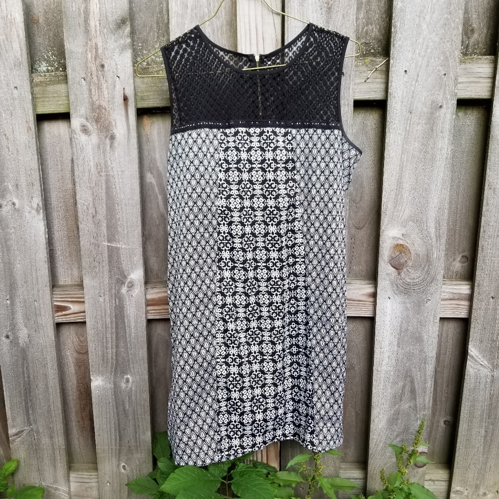 Xhilaration Dress Cover-Up XL Black Lace
